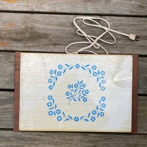 ⚜️Vintage Corning-ware Warm O Tray #60 Cornflower Blue!